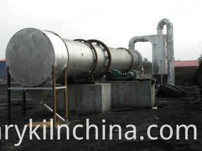 Séchoir rotatif à tambour unique pour boue de charbon Single Drum Rotary Dryer for Coal Slurry